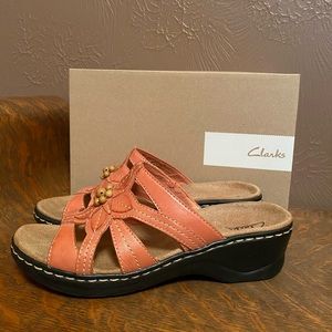 Clark’s Women’s Lexi Myrtle Sandal Slides, Size 8